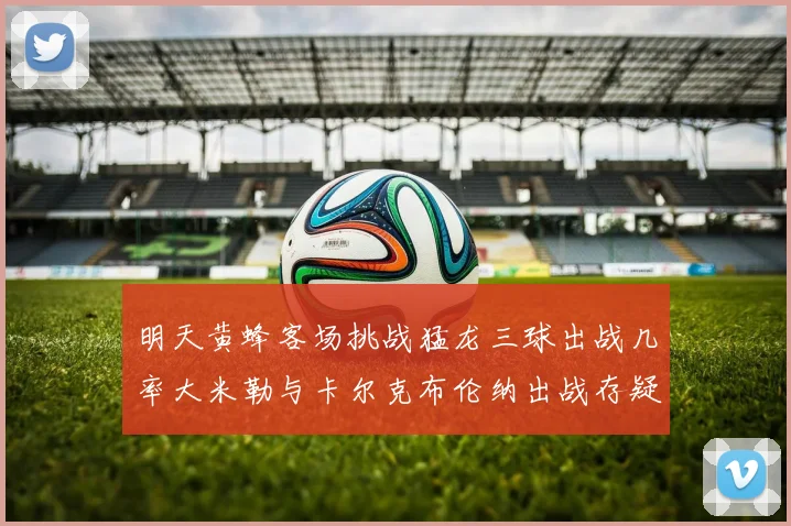 明天黄蜂客场挑战猛龙三球出战几率大米勒与卡尔克布伦纳出战存疑